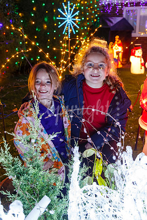 Feltwell charity Christmas lights display