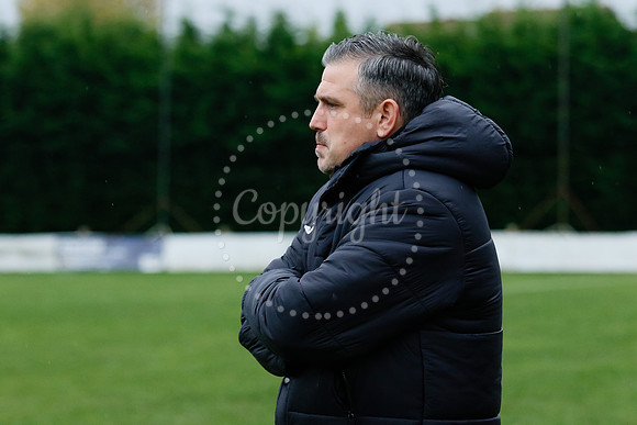 Diss Town FC Manager Garth Good.