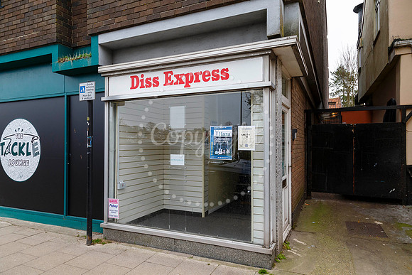 former Diss Express office on Mere Street