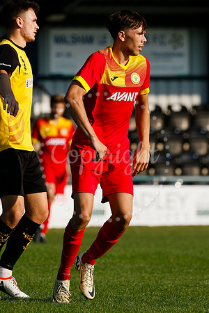 Football action from Walsham-le-Willows vs Fakenham Town