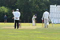 Balderton v Caythorpe cricket action