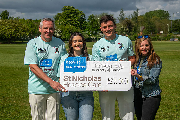 HE Haverhill Cricket Club, Manor RoadCharity cricket match in a