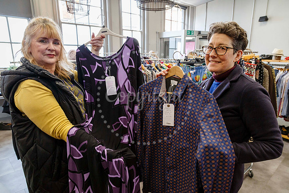Blossom Charity in Eye held its first pop-up clothing sales