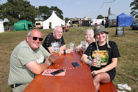 The Nene Valley Rock Festival, Grimsthorpe Castle, Grimsthorpe, Lincolnshire, on 6th September, 2024.