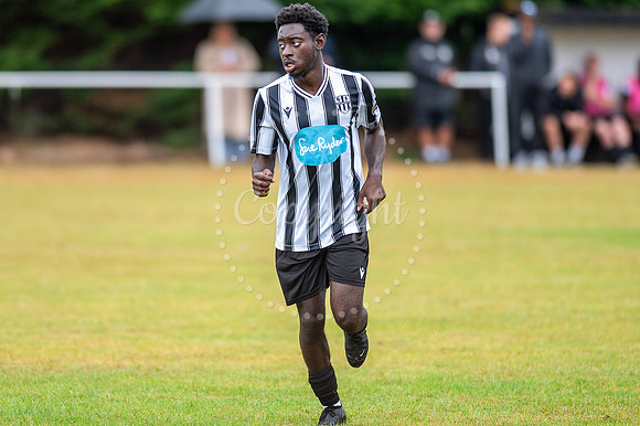 Long Melford v Hullbridge Sports in the FA Vase. Picture by Mark