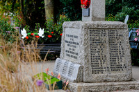 Official unveiling of the war memorial in Harleston