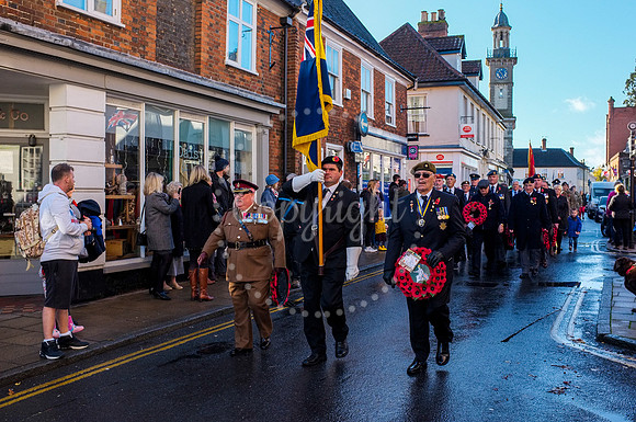 Harleston Annual Remembrance Parade and The Royal British Legion Poppy Appeal