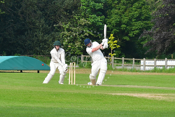 Collingham 2nd XI v Eastwood 1st XI cricket action