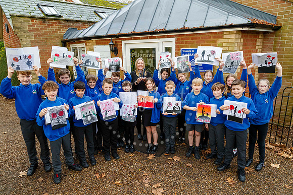 Palgrave CE Primary School's Class 4 won the Diss and District R