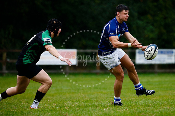 Rugby action from Diss vs Newmarket