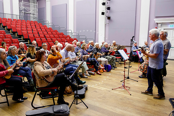 Ukele day held at the Cornhall in Diss