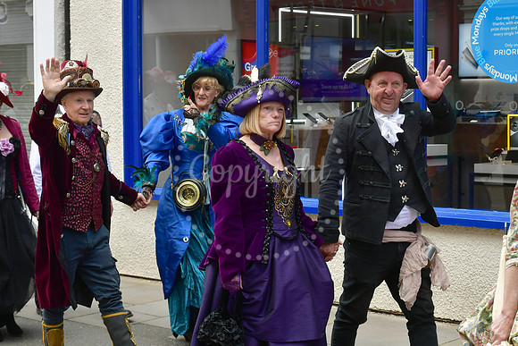 Steampunk Festival parade