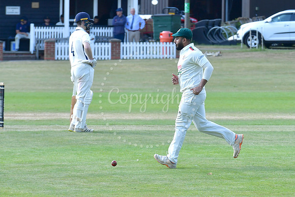 Collingham 1st XI v Attenborough cricket action