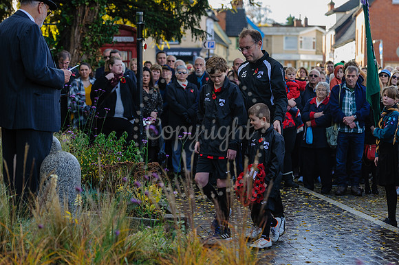 Harleston Annual Remembrance Parade and The Royal British Legion Poppy Appeal