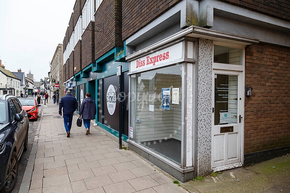 former Diss Express office on Mere Street