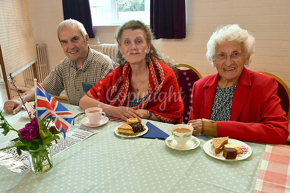 VE Day tea party at Orston Village Hall