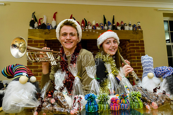 Matt and Anna Thompson who are raising money to go on a world challenge trip to Tanzania in 2019