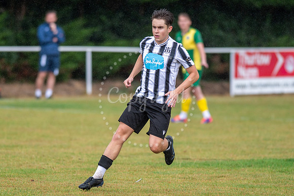 Long Melford v Hullbridge Sports in the FA Vase. Picture by Mark