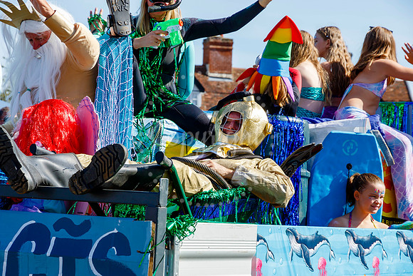 Pulham Market Carnival whose theme this year of ‘Under the Sea