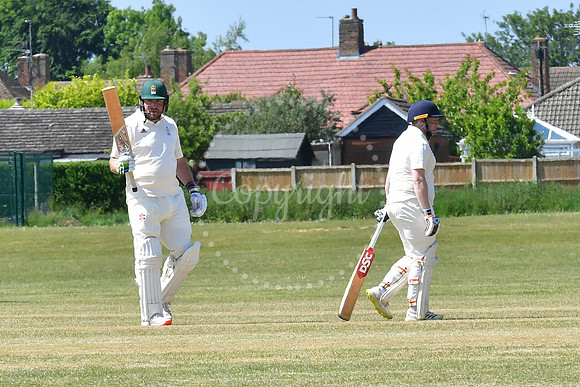Farndon XI v Ellerslie 2nd XI cricket action