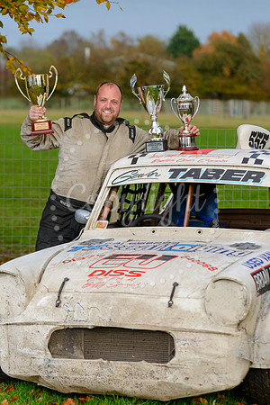 Gavin Taber winner, Classic Hot Rod English points Champion 2018 with his Ford Anglia car.