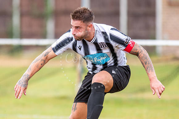 Long Melford v Hullbridge Sports in the FA Vase. Picture by Mark
