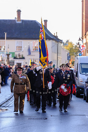 Harleston Annual Remembrance Parade and The Royal British Legion Poppy Appeal