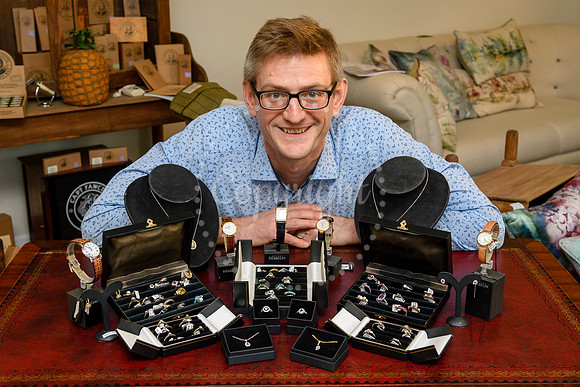 Kristian Wimshurst of Black Barn Antiques and Giftshop in Roydon
