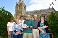 Barrowby Church Eco event with award presentation