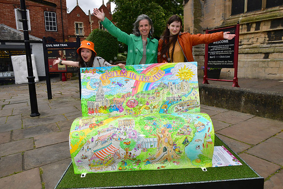 Launch of Newark's Book Bench Trail