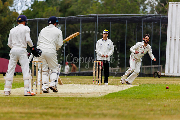 Cricket action from Garboldisham v Fakenham