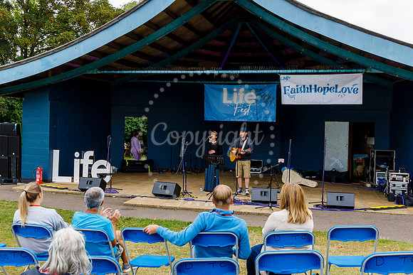 Life Fest 2024 at Diss Park organised by Diss Baptist Church.