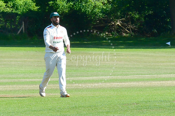 Collingham 1st XI v Attenborough cricket action
