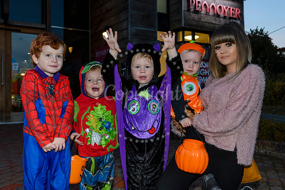 Halloween party at the Pennoyer Centre in Pulham St Mary