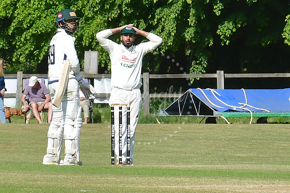 Collingham 1st XI v Attenborough cricket action