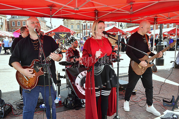 Steampunk Festival in Newark Market Place