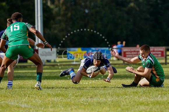 Rugby action from Diss vs Saffron Walden