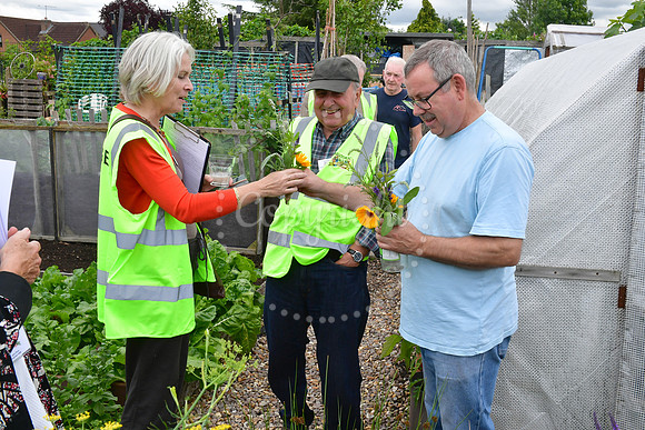 East Midlands in Bloom judging at Newark