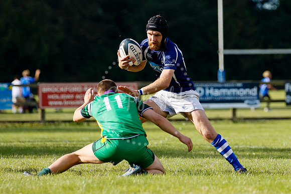 Rugby action from Diss vs Saffron Walden