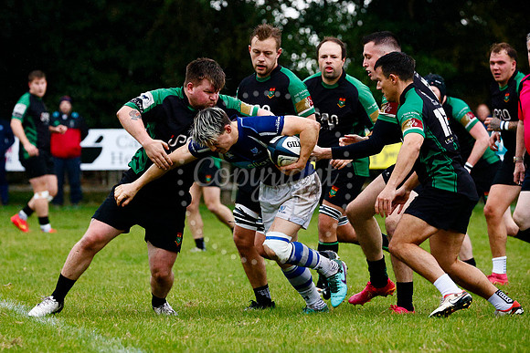 Rugby action from Diss vs Newmarket