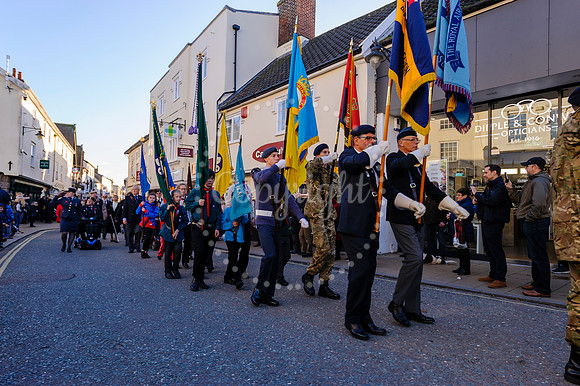 Diss Annual Remembrance Parade and The Royal British Legion Poppy Appeal