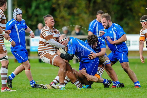 Rugby action from Diss v Southend Saxons in London 1 North.