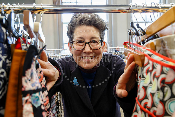 Blossom Charity in Eye held its first pop-up clothing sales