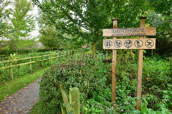 Gunthorpe Nature Reserve, opening
