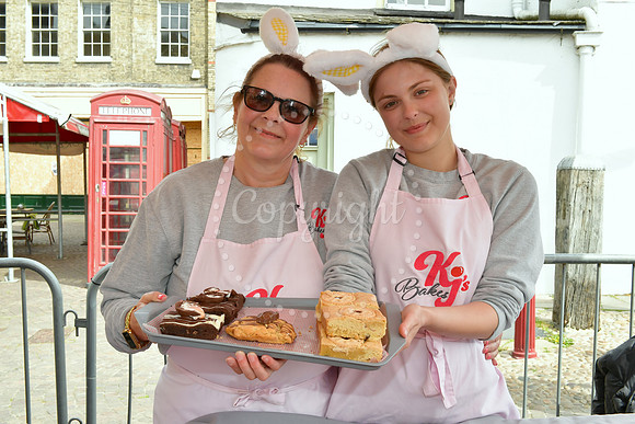Beaumond House Easter fun day in Newark Market Place
