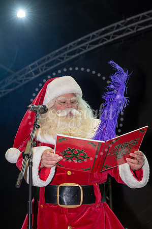 Newmarket Christmas Lights switch on. Picture by Mark Westley