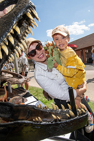 NJ July Racecourse, NewmarketDinosaur day.  Picture by Mark Wes