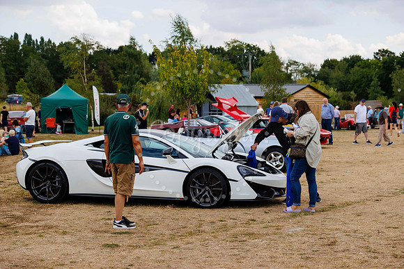 Car show at Old Buckenham Country Park