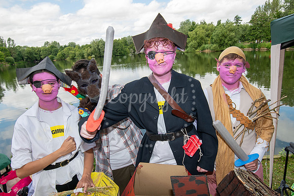 BFP Fancy Dress & Raft Decorating Judging: Needham Lake, Needham
