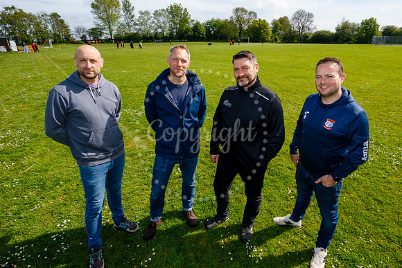 Diss Town Youth FC has turned their grounds from a muddy mess in